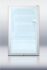 Refrigerator: Summit SCR450L 4.1 cu. ft. Compact Refrigerator