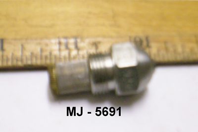 steel nozzle assembly with super fine mesh screen