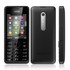 Mobile Phone: Nokia 301 - Black (Unlocked) Mobile Phone