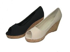 ... platform-faux-cork-3-5-inch-wedge-high-heels-canvas-pumps-womens-shoes