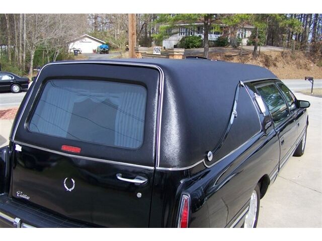 Image 6 of SHARP-FUNERAL-READY-BLACK-SOUTHERN-LEATHER-AC-S&S-COACH…