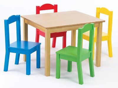 Table  Chair Sets  Toddlers on Tot Tutors Kids  Table And 4 Chair Set   For Kids New   Ebay
