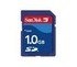 Flash Memory Card: SanDisk 1 GB SD Card - (SDSDB1024P60)