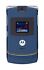 Cell Phone: Motorola RAZR V3 - Cosmic blue (Unlocked) Cellular Phone
