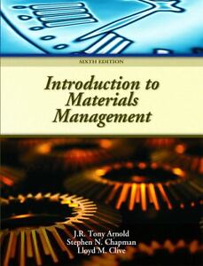 Download Free Introduction To Materials Management-6Th Edition Arnold & Chapman