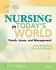 Book: Nursing in Today's World : Trends, Issues, and Management by Janice Rider E...