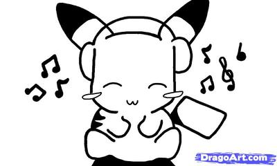HOW TO DRAW A CUTE CHIBI PIKACHU | eBay