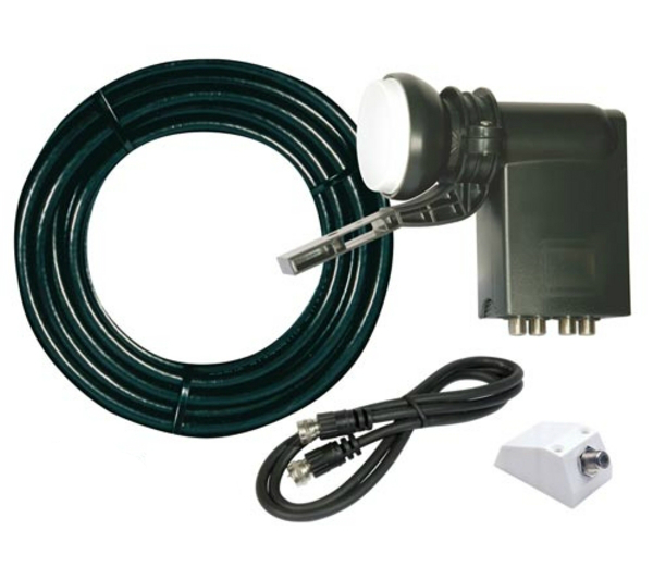 How a Quad LNB Works With Cable eBay