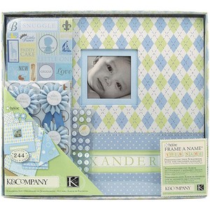 scrapbook baby boy scrapbooking 12x12 kit company postbound boxed creative album albums newborn memories walmart inch kits overstock designs frame