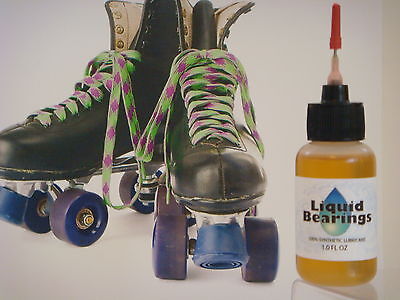 Liquid Bearings, BEST 100%-synthetic oil for Women's roller skates, READ (Best Roller Skate Bearings)