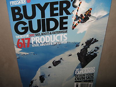 NEW! FREESKIER Mag Best Skis Boots Bindings Gloves Goggles BUYER'S GUIDE (Best New Ski Goggles)