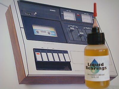 Liquid Bearings, BEST 100%-synthetic oil for vintage Akai cassette decks (Best Vintage Cassette Deck)