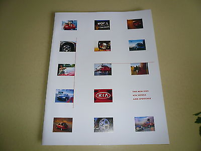 1999 Kia Sephia Sportage Sales Brochure