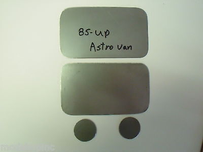 1985-2005 Chevy Astro Van Door Handle Filler plates ,Fillers,shaved smooth