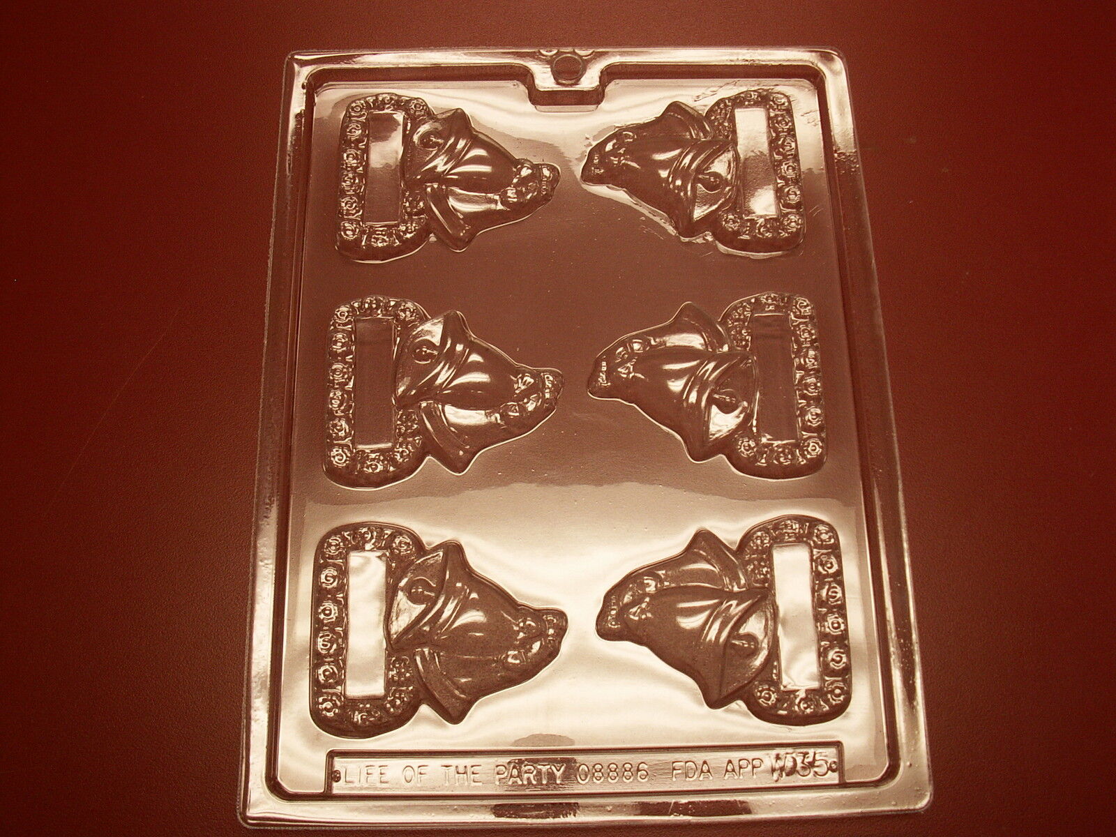 PLACE CARDS MOLD- Make Chocolate/Candy/Cake Decorations AT HOME!