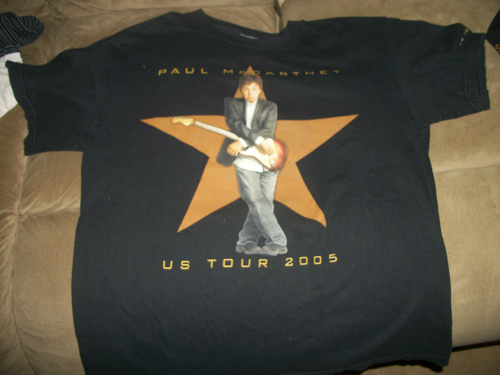 FANTASTIC Paul McCartney 35% OFF famous CONCERT Tour GENTLE SMALL T-Shirt 2005
