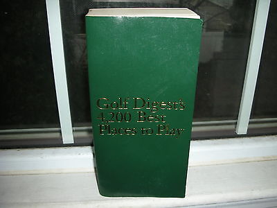 Golf Digest's 4,200 Best Places To Play (1996) Softcover Second (Best Places To Golf)