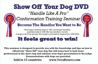 SHOW OFF YOUR DOG SEMINAR DVD - ...