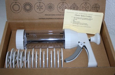 Pampered Chef COOKIE PRESS White - Model ...