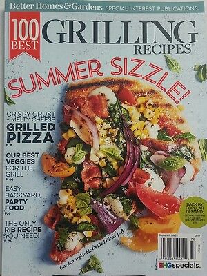 Better Homes & Gardens 100 Best Grilling Recipes 2017 Pizza FREE SHIPPING (Best Home Pizza Recipe)