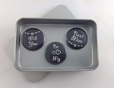 Wedding 'Will You Be My Best Man' Magnet Gift