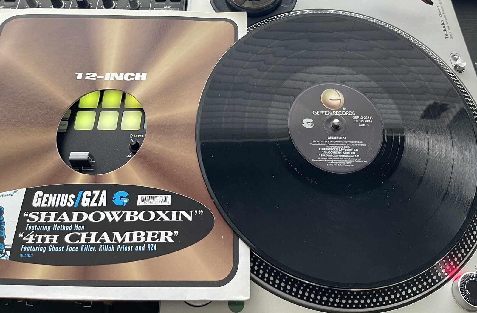 Yahoo!オークション Genius GZA Shadowboxin' / 4th Chamber オリ...