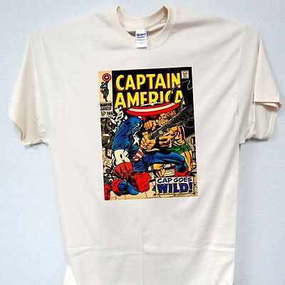 CAPTAIN AMERICA,Marvel Comic,J.Kirby Best Cover (Best Marvel T Shirts)