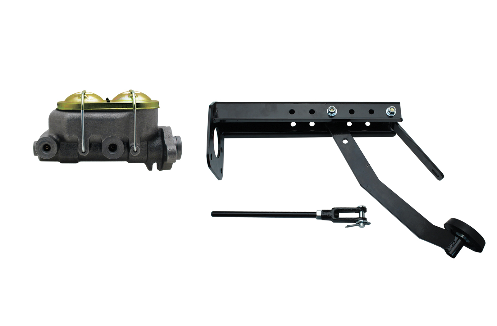 Universal Under Dash Pedal With Manual Master Cylinder and Rod