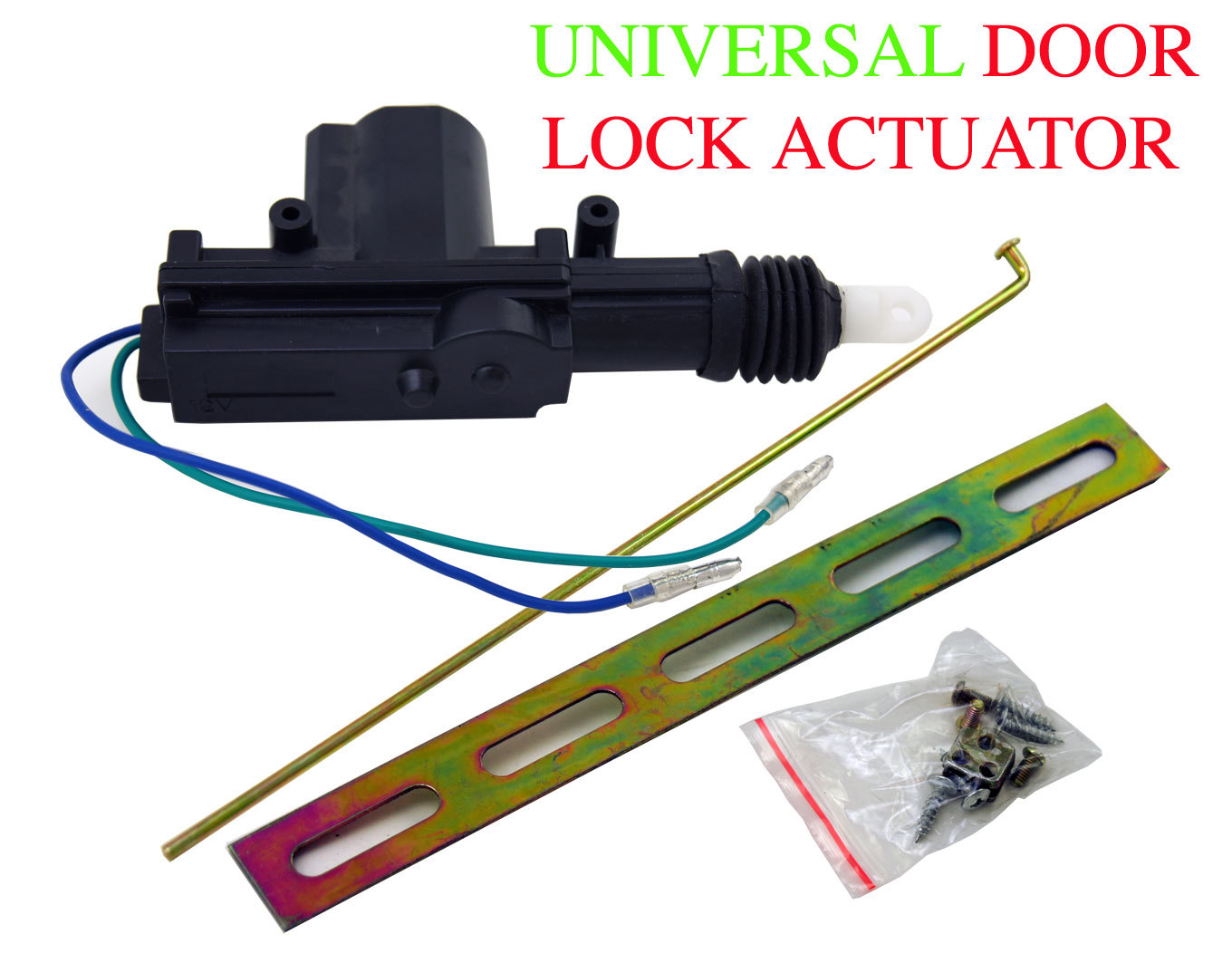 New UNIVERSAL POWER DOOR LOCK ACTUATOR MOTOR 12 volt 8.8lb Torq eBay
