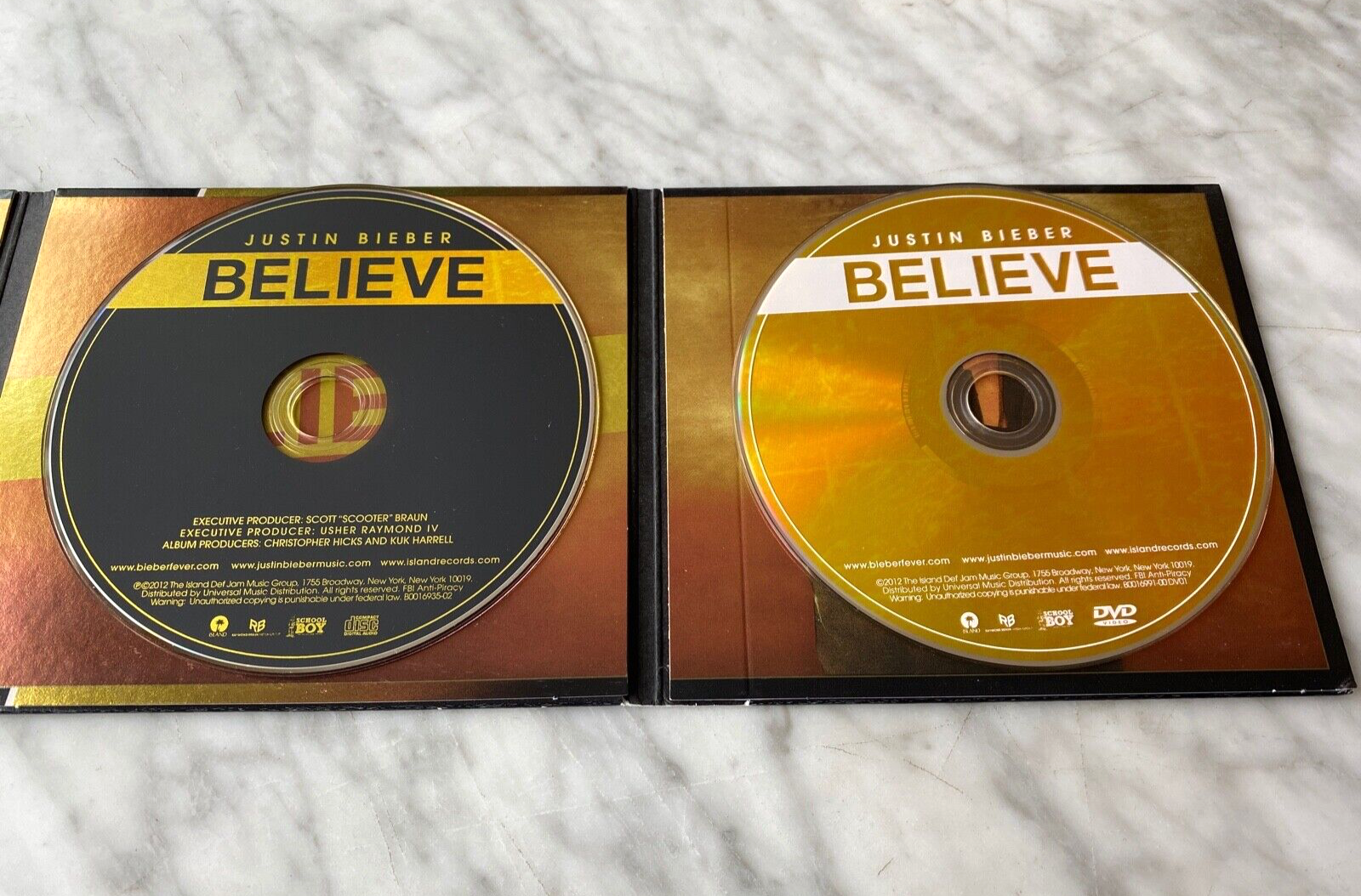 Justin Bieber Believe 2 CD/DVD TARGET EXCLUSIVE! DELUXE EDITION 2012 RARE! OOP!