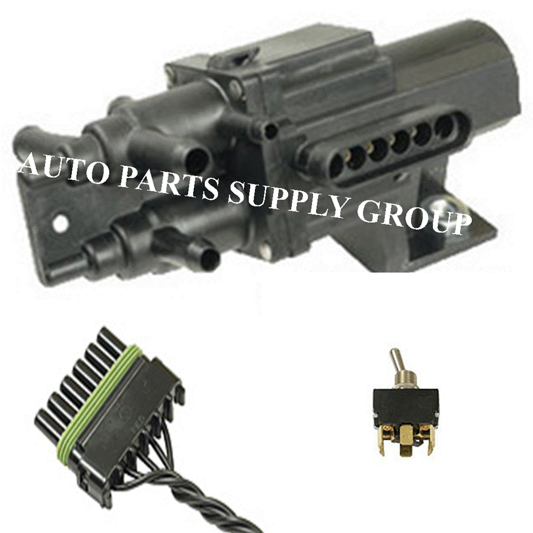 Fuel Dual Tank 6 PORT Selector VALVE + HARNESS + CONNECTOR SWITCH 128