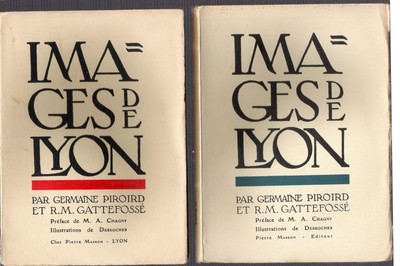Image Piroire, Gattefosse, Images de Lyon, 2 Vol, Dauphiné Image Piroire, Gattefosse, Images de Lyon, 2 Vol, Dauphiné