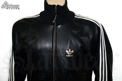 adidas leather jacket for sale