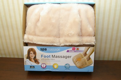 Upc 015191917037 Spa Massage Vibrating Foot Massager Slippers W