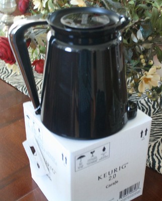 Keurig K2.0 Black with Silver Handle Thermal ...