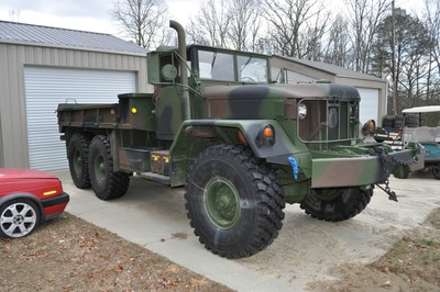 1971 M813A1 W/WINCH 6X6 5 TON MILITARY CARGO TRUCK AM GENERAL 16R20 