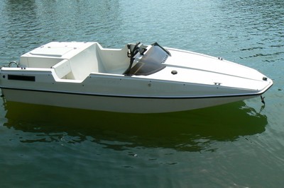 1992 JET STAR Project Boat with Running Mercury Sport Jet 90