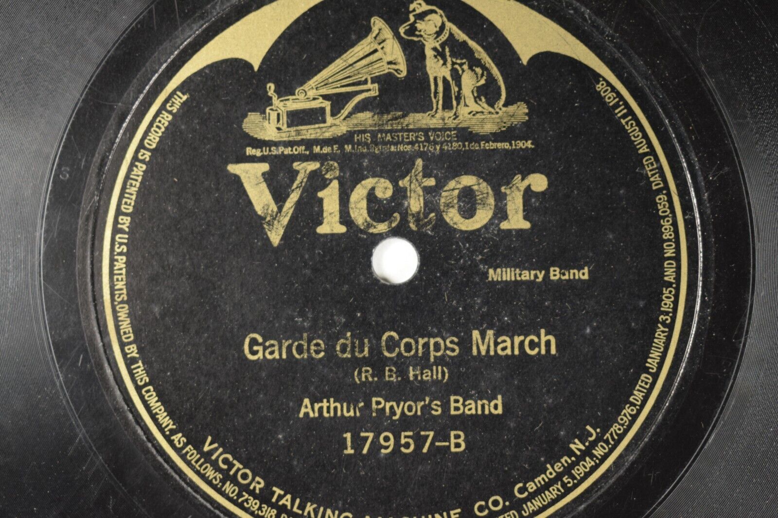 Arthur Pryor 78 RPM Victor - National Emblem March L8E