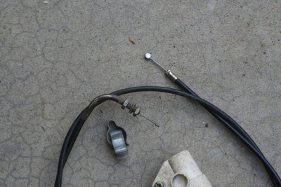 MANTIS TILLER CULTIVATOR THROTTLE CABLE ASSEMBLY      ENGINE WAS OFF UNIT
