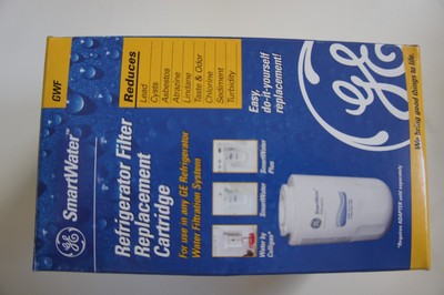 GE GWF SMARTWATER REFRIGERATOR REPLACEMENT WATER FILTER CARTRIDGE