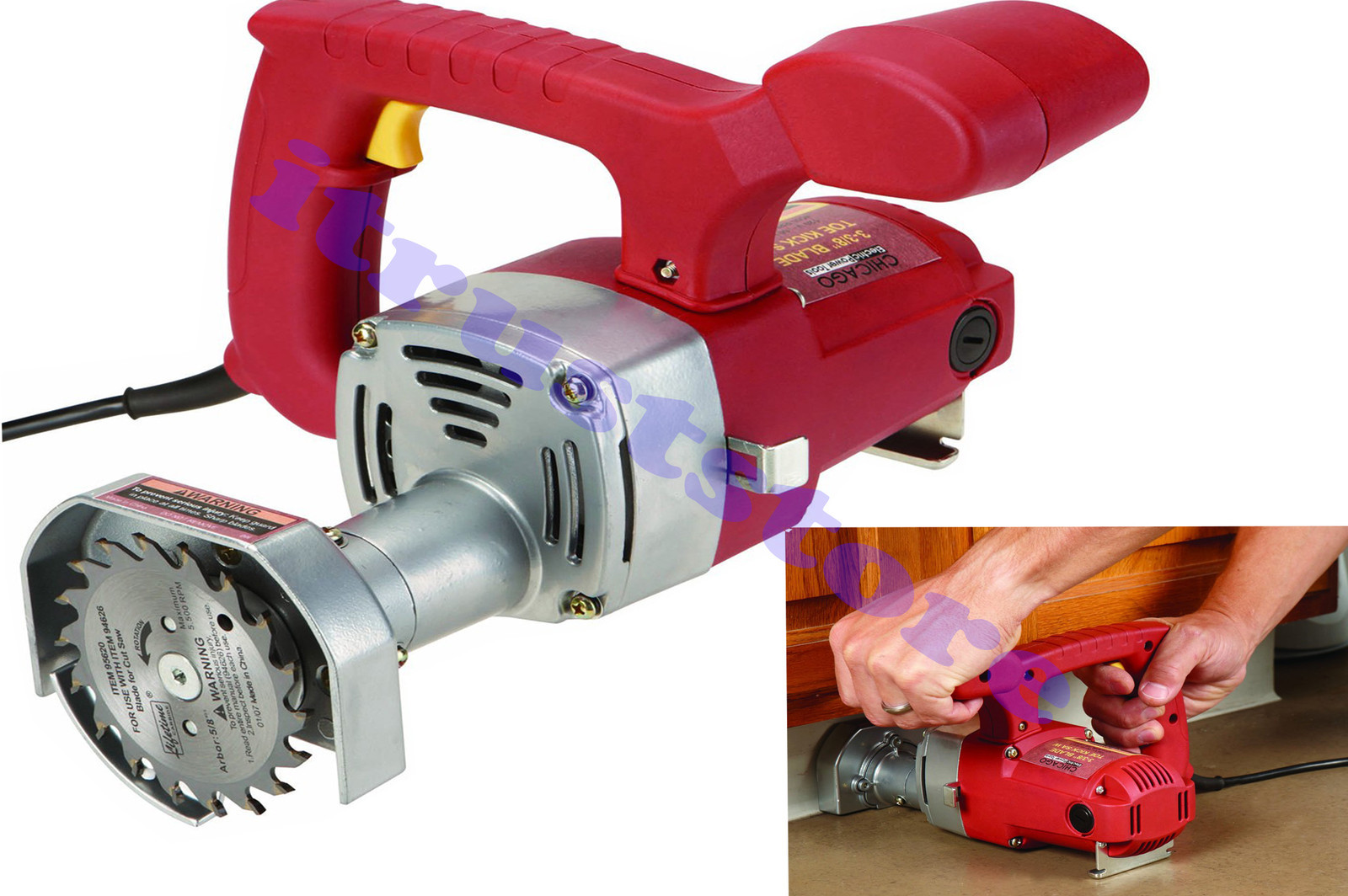 TOE KICK FLUSH CUTTING SAW FLOORING BASEBOARD CUTTER REMOVER TOOL eBay