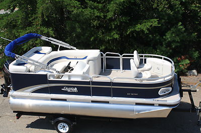 New -16 ft pontoon boat by 7 ft Tahoe pontoon boat
