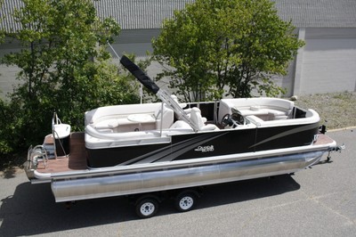 2685 Tmltz Cruise quad lounger tritoon pontoon boat