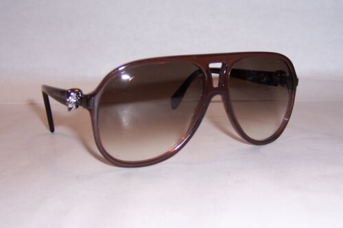 Pre-owned Alexander Mcqueen Sunglasses Amq 4179/s Brown/brown Wd4-02 Authentic