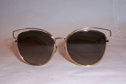 Pre-owned Dior Christian  Sideral 2/s Jb2-ha Rose Gold/brown Sunglasses Authentic