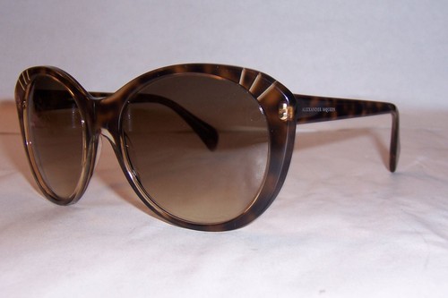 Pre-owned Alexander Mcqueen Sunglasses Amq 4230/s Havana/brown 08l-cc Authentic