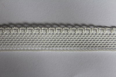 10m elastische Spitze 0,25€/m naturweiß  MN28