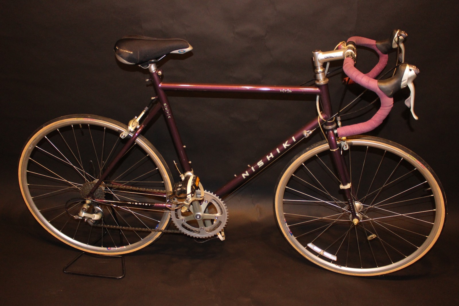 Nishiki NFS Beta Triathlon time trial road race bike 650c made usa frame tri