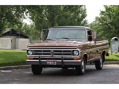THIS MIGHT BE THE CLEANEST 72 FORD OFFERED FOR SALE!