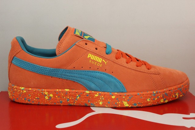 Puma Suede Blue And Orange Puma Suede Blue And Orange